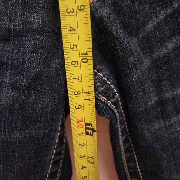 Ariat Real Midrise Straight Womens 27s Western Blue Jeans NEW - Picture 4 of 12